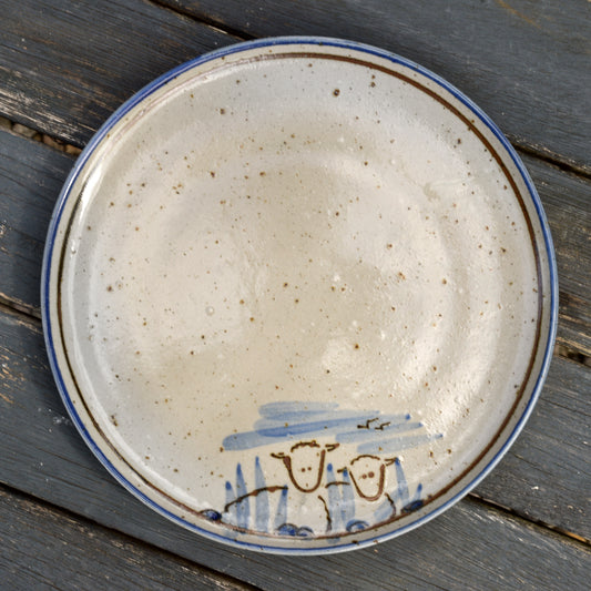 Teller 18,5 cm bemalt Nr: 12020